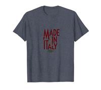 Italianos para Mujeres Made In Italy Rama de Olivo patriótica Camiseta, Hombre, Azul Jaspeado, 4XL