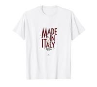 Italianos para Mujeres Made In Italy Rama de Olivo patriótica Camiseta, Hombre, Blanco, XL