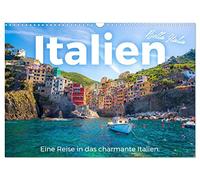 Italien - Eine Reise in das charmante Italien. (Wandkalender 2026 DIN A3 quer), CALVENDO Monatskalender: Tauchen Sie ein in die außergewöhnliche Welt von Italien.