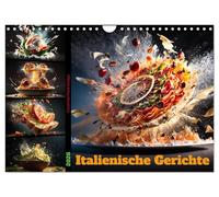 Italienische Gerichte (Wandkalender 2026 DIN A4 quer), CALVENDO Monatskalender: Der ultimative Italien Food Kalender, nicht nur für Pizzaliebhaber