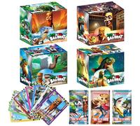 Italiian Braiinrot Trading Cards, Braiinrot Cartas, 36 Bolsa/288 Piezas Cards, Album para Coleccionistas