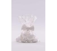 Italpak Bolsas de Celofán Transparentes, Bolsas para Chuches, Bolsitas de Regalos, Blanco, 50 Piezas, 9x12,5 cm