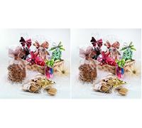 Italpak Bolsas de Celofán Transparentes, Bolsitas para Chuches, para Regalos, 100 piezas, 8x16 cm (Paquete de 2)