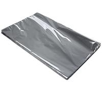 Italpak Bolsas de Regalo, Sobres Regalo Mezalizado, Plata, 50 piezas, 25x40cm