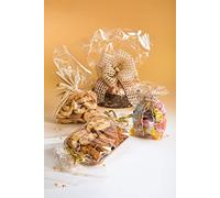Italpak - Bolsas transparentes para alimentos - Producción artesanal - Cantidad 50 unidades - Medidas 15 x 25 cm