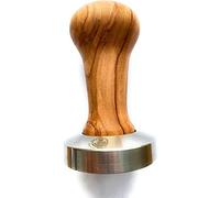 italparts Via Crema Tamper Made in Italy by Motta (54 mm, madera de oliva)