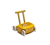 Italtrike Roberto - Primeros pasos para niños - Andador de bebé de 6 - 12 meses hasta 3 años, carro Montessori, seguro para casa y guarderías - Juego para aprender a caminar con antivuelco (amarillo)