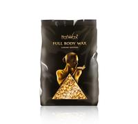 Italwax Luxury Full Body - 1 kg - Cera elástica en perlas para depilaciòn sin bandas- Fórmula sintética ideal para pieles sensibles - Adecuada para la depilación de todas las partes del cuerpo