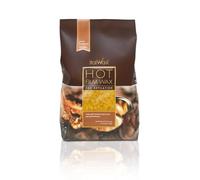 Italwax Natural - 500g - Cera elástica en perlas para depilaciòn sin bandas - Fórmula natural para todo tipo de pieles - Recomendado para la zona bikini y las axilas - Sin fragancia