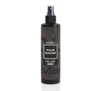 Italwax Pre-Wax Lotion Pour Homme - Loción limpiadora para hombres, refresca la piel, mejora la adhesión de la cera, 250 ml, ideal para la cara, el cuerpo, la barba y el rostro completo