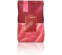 Italwax Rose - 500g - Cera elástica en perlas para depilaciòn sin bandas - Fórmula natural para todo tipo de pieles - Recomendado para la zona bikini y las axilas - Sin fragancia