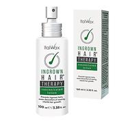 Italwax Spray Loción Tratamiento del vello enquistado - 100 ml - Previene la aparición del vello enquistado después de la depilación de grandes áreas como piernas, brazos, pecho y espalda