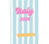 Italy 2026 Travel Journal: Color illustrated Easy to pack planner and memory book