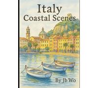 Italy Coastal Scenes: A Coloring Book