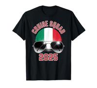 Italy Cruise Squad 2025 Retro Vacation Matching Family Camiseta