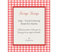 Italy - Food Coloring Book for Adults: Ñampi Zampi Series