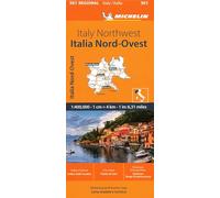 Italy Northwest-Italia Nord Ovest 1:400.000: Map (Mapas Regional)