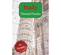 Italy Themed Puzzles: 50 Puzzles Including 20 Crosswords, 20 Word Searches, and 10 Sudoku. 6x9 Paperback
