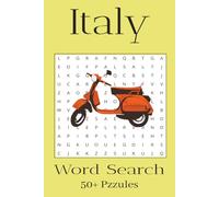 Italy Word search: Italy Word search Puzzle book: Word Search about Italy, Italian culture, Italian Food and more | 6x9 inch, 110 pages | 50+ puzzles