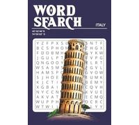 Italy Word Search Puzzle: 50+ Word Searches about Italian Sights, Food and More | 6x9 Inches, 110 pages | Solutions Included