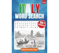 Italy Word Search puzzle book: Word Search Puzzle Book with a Italy theme | Italy, Travel, Food | 6x9 inches 80+ pages | 50+ Puzzles | Solutions included
