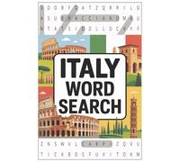 Italy word search puzzle book: Word Search Puzzles Featuring Italian Landmarks, Food, and Culture (6x9 inch)110 pages 0ver 50 puzzles Travelling or Free time