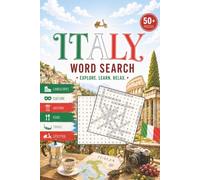 Italy word search puzzle book: Word Searches with Easy-to-Read Print about Italy, Italian Culture, Heritage, Traditions and More | 6x9 inches | 115 ... Vacations, Holidays, Travel and Free Times
