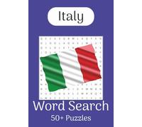 Italy Word Search Puzzle Book: Word Searches with Easy to Read Print about Italy, Italian Culture, Italian Travel, and more. | 6x9 inches, 110 pages | ... Gifts for Vacations, Holidays, and Free Time