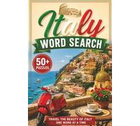 Italy Word Search: Puzzles Inspired by Italian Cities, Food, Culture, and Landmarks: 6x9 inches, 102 Pages | Solutions included