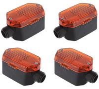 ItalyRacing Juego de intermitentes para MZ ETZ Simson SR50 S50 51 70 80 ENDURO 4 unidades