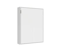 Itamoby - Cama francesa Vertical Escamotable Versia 140, color blanco