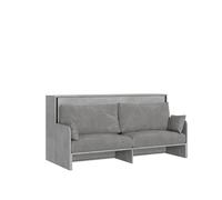 Itamoby Cama individual plegable Kando con sofá de hormigón, gris