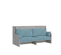 Itamoby Cama individual plegable Kando con sofá y colchón de hormigón, color azul