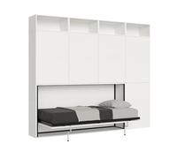 Itamoby Cama Kando individual blanco fresno composición B con colchón