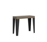Itamoby - Consola extensible (90 x 40/196 cm), color gris