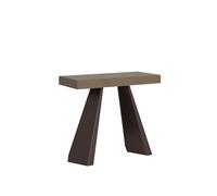 Itamoby Consola extensible 90 x 40/196 cm Diamante Small Premium gris