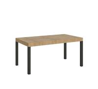 Itamoby Everyday Premium - Mesa extensible (90 x 130/234 cm), color gris
