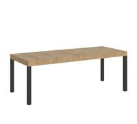Itamoby Everyday Premium - Mesa extensible (90 x 180/284 cm), color gris