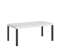 Itamoby Everyday Premium - Mesa extensible (90 x 90/246 cm), color blanco