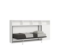 Itamoby Kando - Cama individual, color blanco, composición A, con colchón