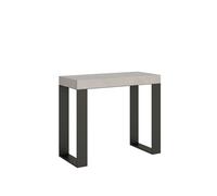 Itamoby - Mesa de consola extensible (90 x 40/300 cm), color marrón