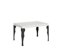 Itamoby - Mesa extensible (120/380 x 90 cm), color blanco
