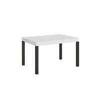 Itamoby Mesa extensible 120/380 x 90 cm Everyday blanco fresno patas antracita