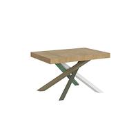 Itamoby Mesa extensible 120/380 x 90 cm Volantis roble natural patas multicolor 4/A