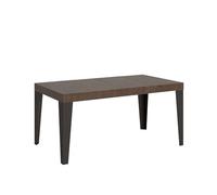 Itamoby Mesa extensible 130/390 x 90 cm Flame Premium nogal patas antracita