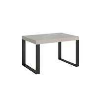 Itamoby - Mesa extensible (140/400 x 90 cm), color gris