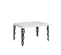 Itamoby Mesa extensible 140/400 x 90 cm Karamay blanco fresno patas antracita