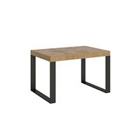 Itamoby Mesa extensible 140/400 x 90 cm Tecno roble naturaleza patas antracita