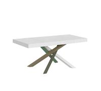 Itamoby Mesa extensible 140/400 x 90 cm Volantis Premium blanco fresno patas multicolor 4/A