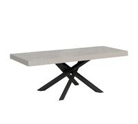 Itamoby Mesa extensible 160/264 x 90 cm Volantis Premium cachemira patas antracita